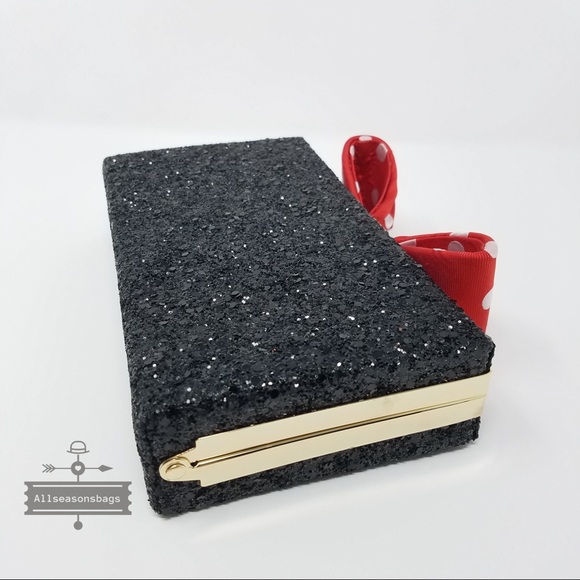 Kate spade Minnie Mouse glitter clutch crossbody - Picture 6 of 6